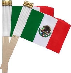 Sosteniendo la bandera mexicana Pueblo de béisbol <span class=keywords><strong>mexicano</strong></span> Agitando la bandera para el deporte de los juegos de fútbol Agitando la bandera - Product Image 2