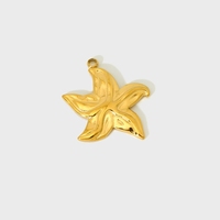 Accessoires de bijoux personnalisés DIY, pendentifs étanches en acier inoxydable, scorpion, marteau, étoile de mer, breloques pour femmes