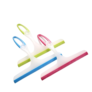 Nettoyeur de vitres magnétique double face pour salle de bain, voiture et autres surfaces en verre, avec raclette en plastique et applicateur de liquide - Product Image 2