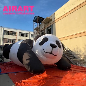 Mascota de la <span class=keywords><strong>película</strong></span> Exhibición Panda grande inflable, modelo animal Adornos de <span class=keywords><strong>película</strong></span> de Panda lindo inflable - Product Image 1