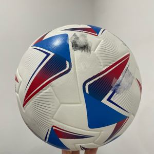 Balón de Fútbol de Cuero PU Termosellado sin Costuras, Talla 5, Ecológico, Duradero y de Alta Calidad para Deportes de Equipo o Entrenamiento - Product Image 1