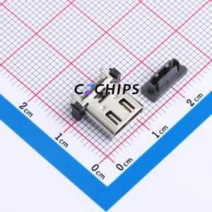 BX-TYPE-C-MLT26P USB Connector SMD Connector ( Connector Type: Type-C )( Gender: Female )( Mounting Type: Vertical Mount ) - Product Image 1