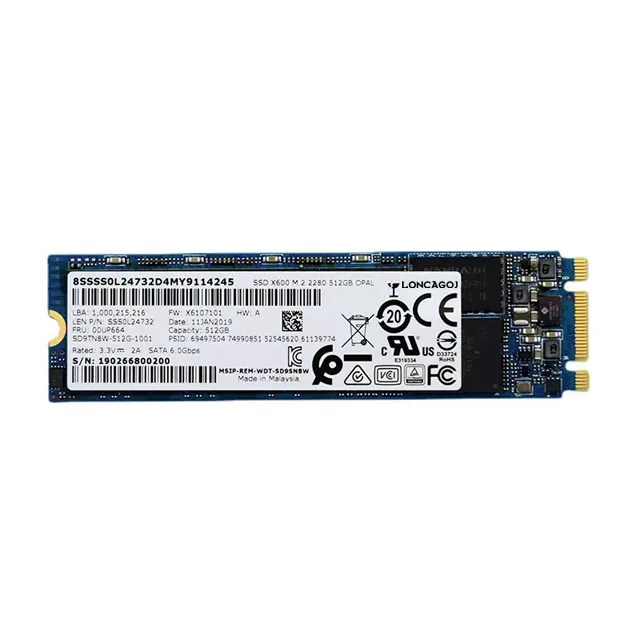 For SanDisk X600 SSD 128g/256g M.2 SATA Laptop Desktop PCs