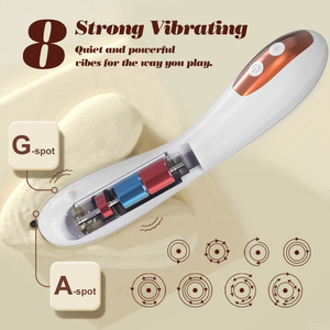 Auto Calefacción AV Varita Vibrador Clítoris Pezón Estimulador Consolador Vibrador Masaje Juguetes sexuales - Product Image 2