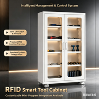 Gabinete de Herramientas Inteligente RFID con Cerradura Electrónica, Gestión Completa de Herramientas Ensambladas, Inventario Automático Sin Personal