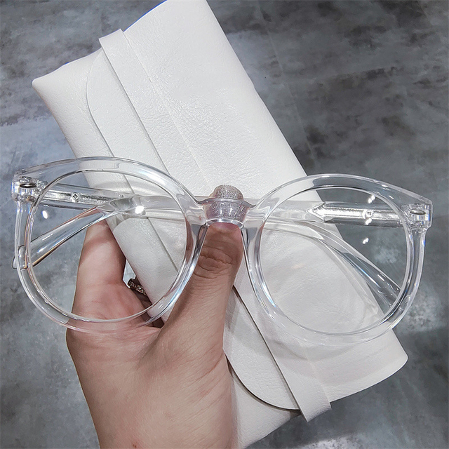 Optical Frame for Women Oversized Big Frame Plastic Material Eyewear Prescription Myopia Hyperopia Eyeglasses 3 Colors