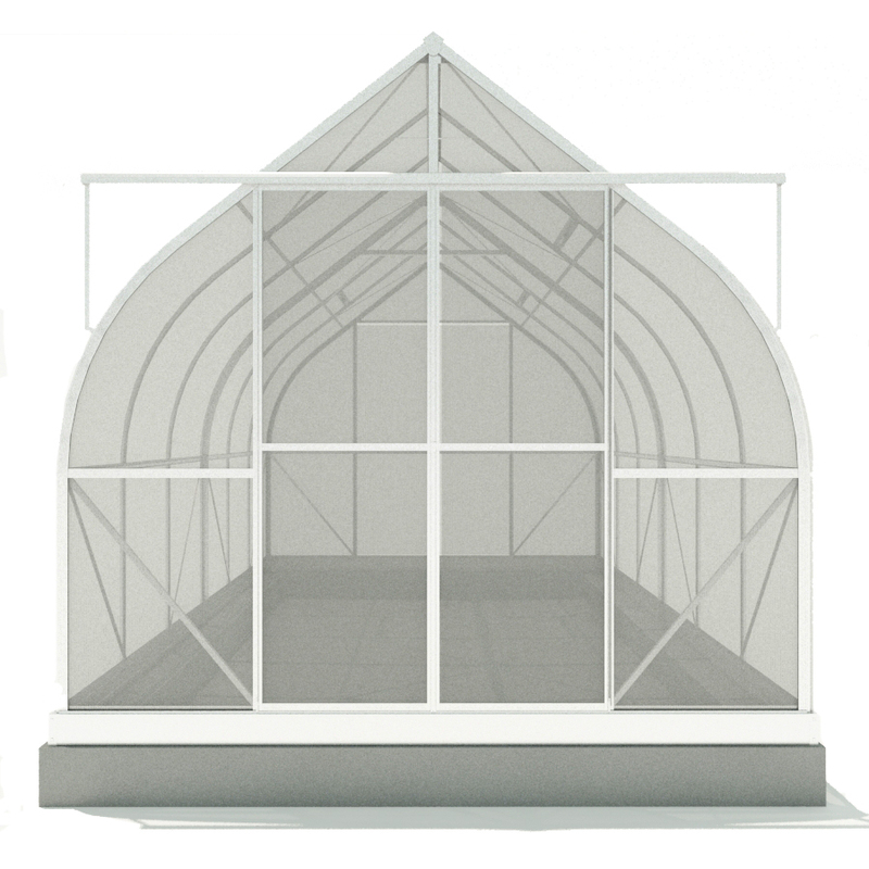 Professional Manufacturers Prefabricated Small Polycarbonate Greenhouse