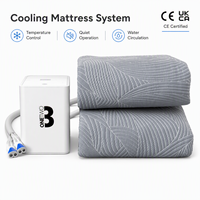 Surmatelas rafraîchissant à eau écoénergétique, solution de refroidissement pour lit, système de matelas rafraîchissant, surmatelas à eau