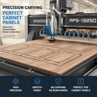 Machines CNC pour le travail du bois, routeur CNC ATC 4X4 1200 X 1200 2140 1325 ATC pour la fabrication de portes en bois