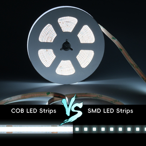 Letaron COB dẫn dải ánh sáng 24V, siêu sáng cao lumen 6000K ấm trắng 5m, Dimmable, cảm ứng Swith, 60W <span class=keywords><strong>UL</strong></span> cung cấp điện - Product Image 2