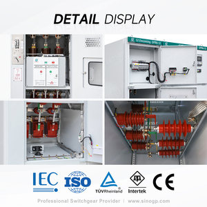 Panneaux SM6 RMU 12kV 24kV AIS, appareillage électrique moyenne tension isolé à l'air (MV&HV), unité de distribution compacte intelligente - Product Image 2