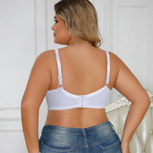 Áo ngực ren gợi cảm kiểu Âu Mỹ, nâng ngực, size lớn, thiết kế thoáng khí - dành cho phụ nữ có vòng ngực lớn, áo ngực ngoại cỡ, bán chạy xuyên biên giới - Product Image 3