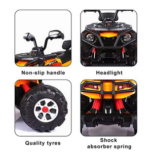 <span class=keywords><strong>Cuatrimoto</strong></span> Eléctrica Unisex Mini ATV de 4 Ruedas para Niños, Juguete Montable de 24V para Niños de 2 a 7 Años, Material Plástico - Product Image 5