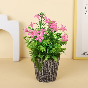 Fleurs artificielles en pot Décoration de <span class=keywords><strong>table</strong></span> Décoration de <span class=keywords><strong>centre</strong></span> de <span class=keywords><strong>mariage</strong></span> Fleurs artificielles - Product Image 6