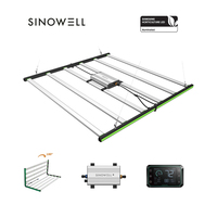 Fournisseur direct d'usine, éclairage LED de culture intelligent à contrôle intelligent, à chaîne en série, IP66, 645W, 720W, 800W, 1000W, Lm301b