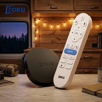 Boîtier TV portable ZOKU C5 RK3518 Quad-core Android 14.0, prend en charge la 4K, télécommande vocale BT, home cinéma, prix d'usine