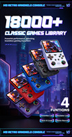 Console de Jeu Portable Rétro 3,5 Pouces 2026 M9 avec Wi-Fi Intégré, Plus de 18000 Jeux Classiques, Système Linux EE