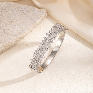 Gold And Silver Plated <b>Copper</b> Bangle For Women Heavy Duty Fashion Jewelry Court Style Layered <b>Bracelet</b> Summer 2026 - Product Image 3