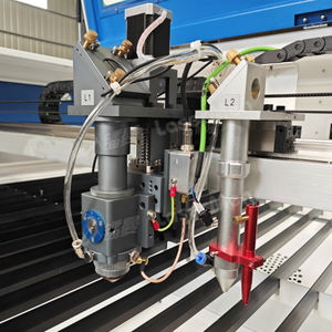 Nouvelle conception de découpeuse laser hybride CO2 1390 à double tête 150W pour la découpe du fer et des matériaux non métalliques - Product Image 3