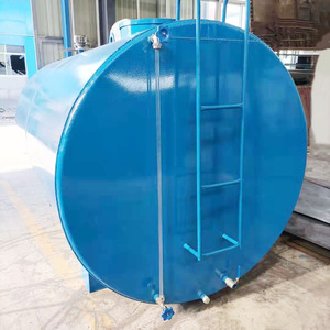 Réservoir de stockage horizontal en acier au carbone pour diesel 5t 10t 20t, cuve sous pression peinte pour équipement de stockage chimique - Product Image 1