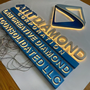 יצרן מותאם אישית באיכות גבוהה שילוט חנות חנות שם לוח עבור מנורת ספר אור מועדון סימן אור - Product Image 1