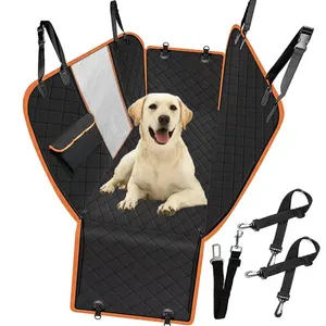 100% Waterproof Ecofriendly Pet Travel Hammock Dog Car Back Seat Cover For Large Dogs