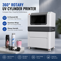 Imprimante jet d'encre UV portable entièrement automatique Baysoon 300 mm, nouvelle, rotative à 360° pour bouteilles, gobelets et contenants cosmétiques