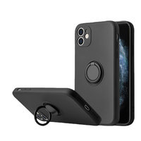 Coque de téléphone en silicone liquide pour iPhone 14 15 16 Pro Max avec support, vente chaude