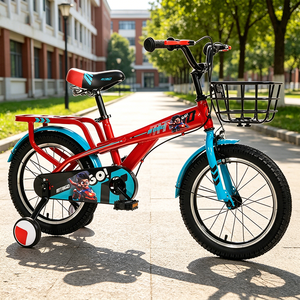 Bicicleta de Montaña MTBGO para Niños y Niñas, Cuadro de Acero de Alto Carbono, Frenos, Bicicleta Infantil para Niños - Product Image 3