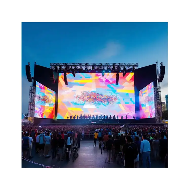 High Refresh Rate LED Video Wall Panel Wide View Angle Live Broadcast Sports Arena Stage Rental LED Display Screen