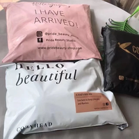Enveloppe biodégradable avec logo imprimé personnalisé pochette postale colis pour emballage sacs d'expédition miler