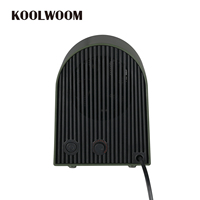 KOOLWOOM MPTC-14 Chauffage électrique en céramique mini PTC, télécommandé, autoportant, en plastique