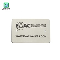 Plaque signalétique industrielle en métal personnalisée (acier inoxydable durable/laiton/aluminium pour équipement, machines, récompenses)