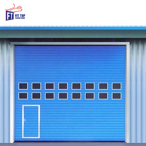 <span class=keywords><strong>Porte</strong></span> de <span class=keywords><strong>garage</strong></span> coupe-vent industrielle <span class=keywords><strong>Porte</strong></span> d'entrepôt à levage vertical pour utilisation en usine - Product Image 3