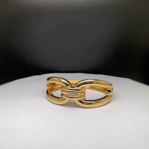 Elegante pulsera <span class=keywords><strong>de</strong></span> oro rosa <span class=keywords><strong>de</strong></span> diseño clásico para mujer, aleación <span class=keywords><strong>de</strong></span> Zinc <span class=keywords><strong>de</strong></span> alta calidad, incrustaciones <span class=keywords><strong>de</strong></span> perlas que no se desvanecen, regalo para <span class=keywords><strong>mejores</strong></span> amigos, venta al por mayor - Product Image 1