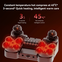 Masseur électrique pour pieds, mollets et jambes avec commande filaire manuelle, thérapie par pétrissage et pression des doigts pour le corps, support technique en ligne
