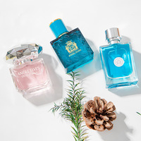 Coffret Cadeau de Parfum Taille Standard Homme Femme Parfum Léger Longue Durée Eau de Cologne Spray Cupids Gold Diamond Pink