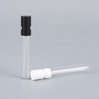 Fabricant de flacons en verre de 1,5 ml avec vaporisateur/flacon de parfum de 1,5 ml, échantillons gratuits, sans fuite