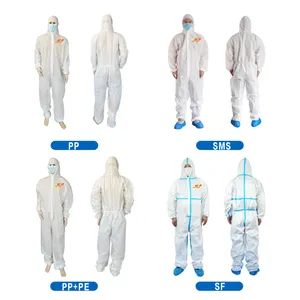 Özelleştirilebilir su geçirmez ve toz geçirmez iş elbiseleri tek kullanımlık tulumlar mikro gözenekli iş tulumu iş elbisesi takım elbise