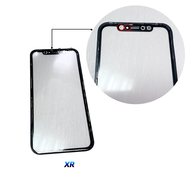 Wholesale Outer Screen Glass Lens With OCA Panel Repair Parts  for iphone X XS XR XSMAX 11 11Pro 12 13 14 15