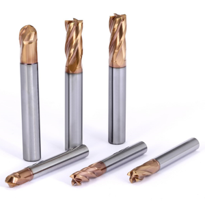 Các Nhà Sản Xuất Bán Hàng Trực Tiếp Chất Lượng Cao D4 HRc58 Hot Faddish 4F <span class=keywords><strong>CNC</strong></span> Phay Cutter End Mill Cho Phay Kim Loại - Product Image 5