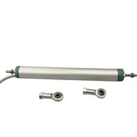 Transducteur de déplacement linéaire à câble à ressort en alliage d'aluminium, indice de protection IP65, course de 325 mm, 5-30 V, positionnement