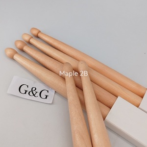 2024 logotipo personalizado a granel roble Arce Hickory soporte <span class=keywords><strong>de</strong></span> baquetas <span class=keywords><strong>de</strong></span> madera Musical duradero 2B 5A 5B 7A instrumentos <span class=keywords><strong>de</strong></span> percusión - Product Image 3