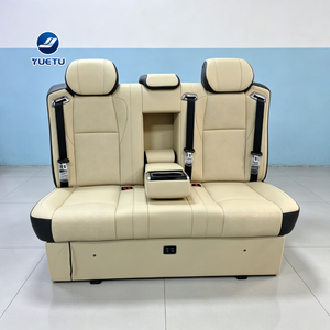 Asiento de <span class=keywords><strong>Camper</strong></span> Van, Sofá Cama de 3 Plazas con Cinturones de Seguridad y Reposabrazos para Ford Transit <span class=keywords><strong>VW</strong></span> T6 Transporter - Product Image 2