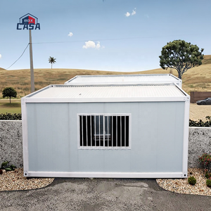 Afrika güneydoğu asya şantiye ayrılabilir düz paket konteyner ev mobil HomeTemporary konut - Product Image 4