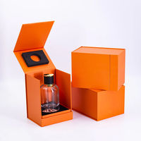 Boîtes d'emballage personnalisées haut de gamme en gros, boîtes de rangement élégantes et recyclables pour flacons de parfum de 30 ml, 50 ml, 100 ml