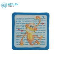 HANERSHI Compresse froide carrée à motif de dessin animé 10x10cm, pack chaud/froid multi-usage pour la maison, soulagement de la douleur, packs de glace OEM