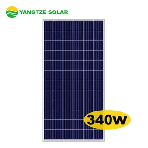 اليانغتسى الشمسية 25 سنة الضمان بولي 300w 310w 320w 330w 340w لوحة طاقة شمسية أسعار الجملة