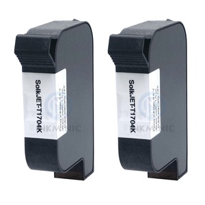 ตลับหมึก SolkJET T1704K 1704K สีดำ ชนิดน้ำหมึกแห้งเร็ว ใช้กับเครื่องพิมพ์อิงค์เจ็ทความร้อน TIJ สำหรับการพิมพ์โค้ดและทำเครื่องหมาย - Product Image 4