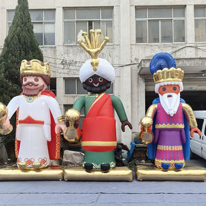 Personnage gonflable des Trois Mages, roi gonflable pour la décoration <span class=keywords><strong>de</strong></span> scène <span class=keywords><strong>de</strong></span> Noël - Product Image 1